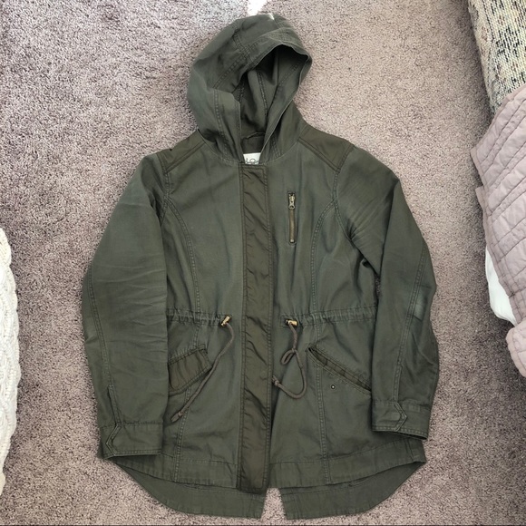 LAST CHANCE American Rag Green Utility Jacket - Large - Picture 7 of 8